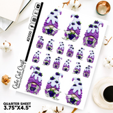 Blueberry Gnomes || Deco Sheet